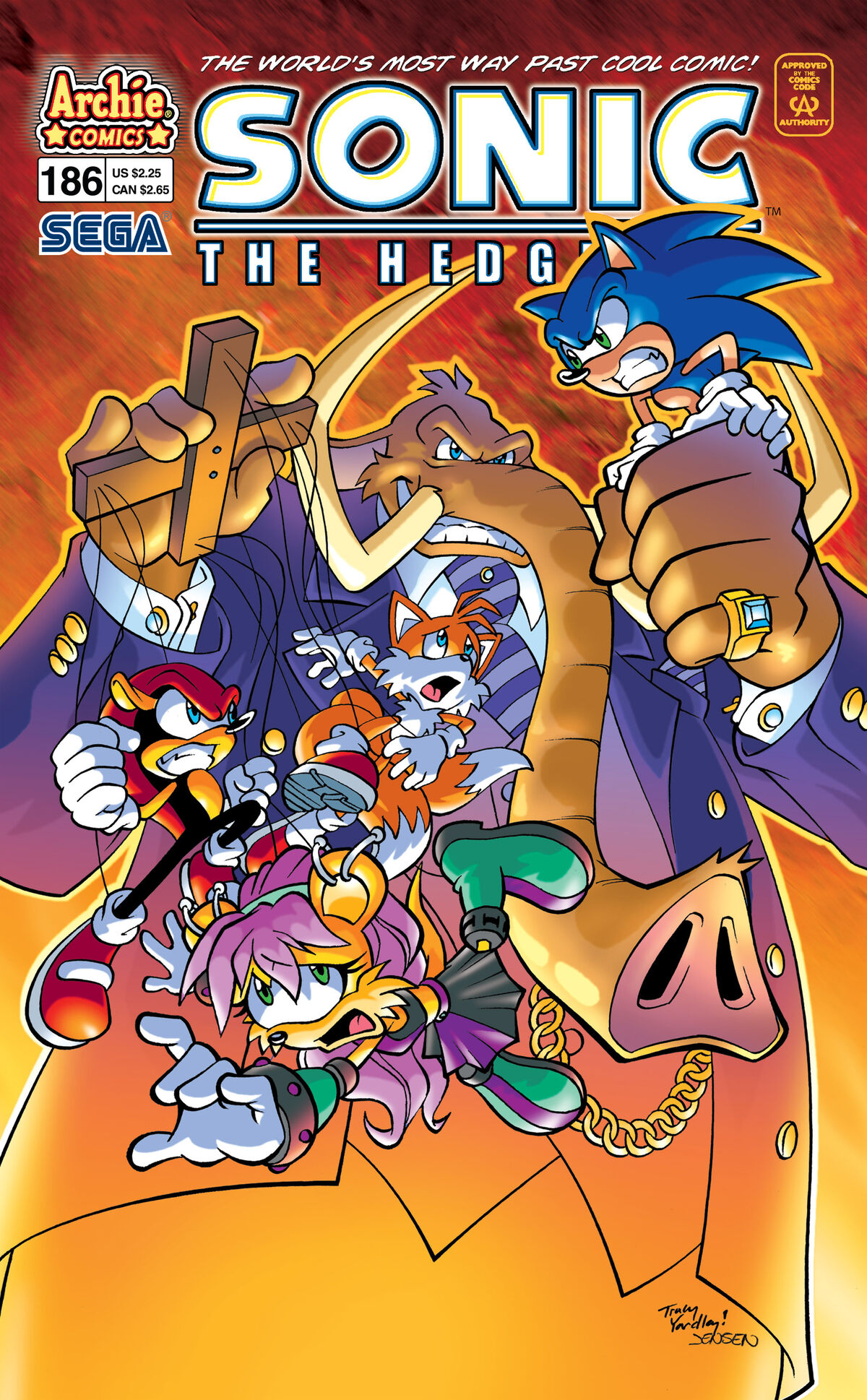 Archie Sonic the Hedgehog Issue 186 | Sonic Wiki Zone | Fandom