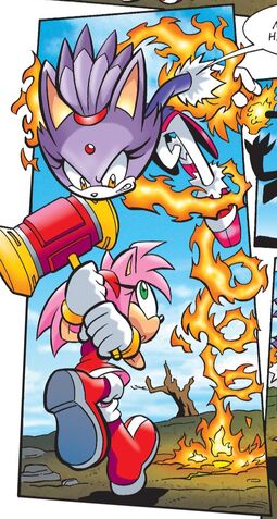 Amy Rose (Archie), Sonic Wiki Zone