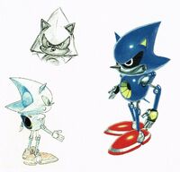 Metal Sonic Concept Art 02