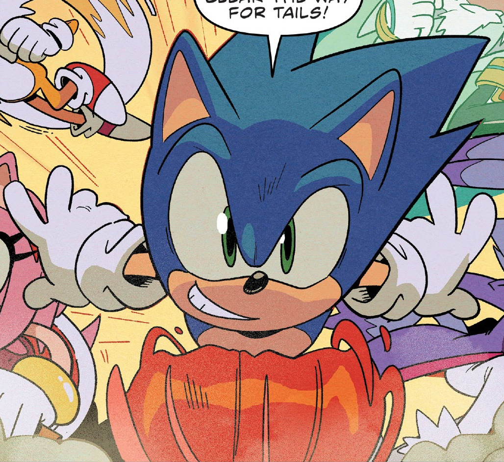 Updated preview of IDW Sonic the Hedgehog Issue 44 - Tails' Channel