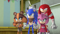 S2E09 Sticks Sonic Knuckles and Amy