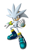 Silver Sonic Riders Zero Gravity