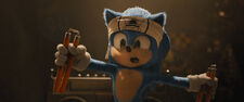 SonicMoviePromoSonicNunchucks