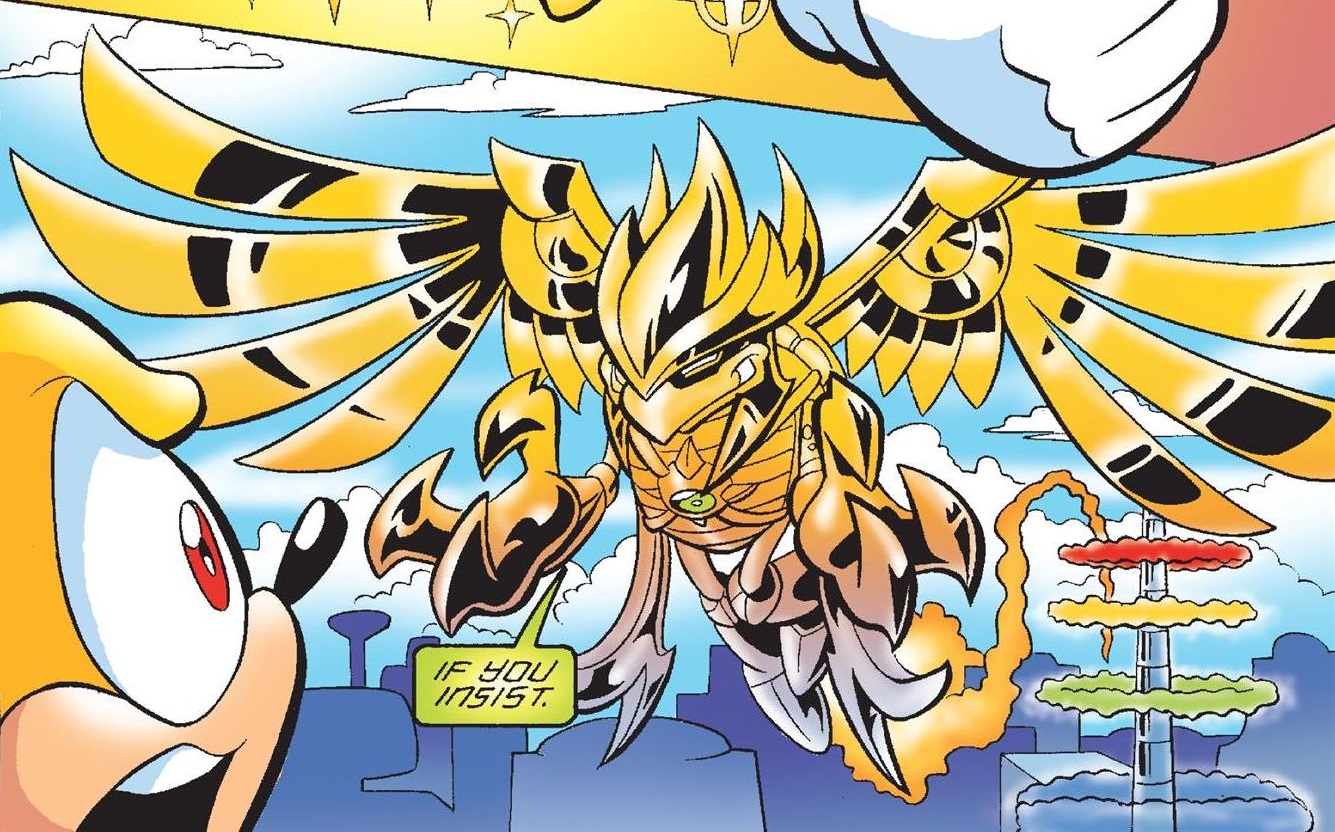 Super Sonic (Archie), Sonic Wiki Zone