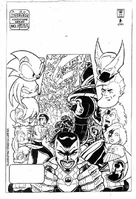 Cover inks. Pencils by Ken Penders, Jim Valentino, and Patrick Spaziante. Inks by Ken Penders.