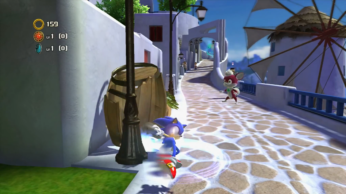 sonic unleashed sonic the hedgehog xbox 360 - - 3D Warehouse