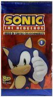 Sonic the Hedgehog Juegos de Cartas Coleccionables pack containing 5 cards