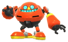 An Egg Pawn from the Time Eater incident, from Sonic Generations.