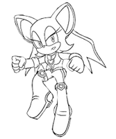 Rouge Line art