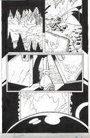 Sonic145-9.jpg (853 KB) Page nine of "Harbinger", inked.