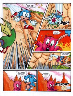 Sonic The Comic (SA1 Arc) : Fleetway : Free Download, Borrow, and