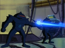 Swat-Bots' laser blaster