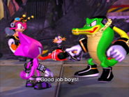 Chaotix good job