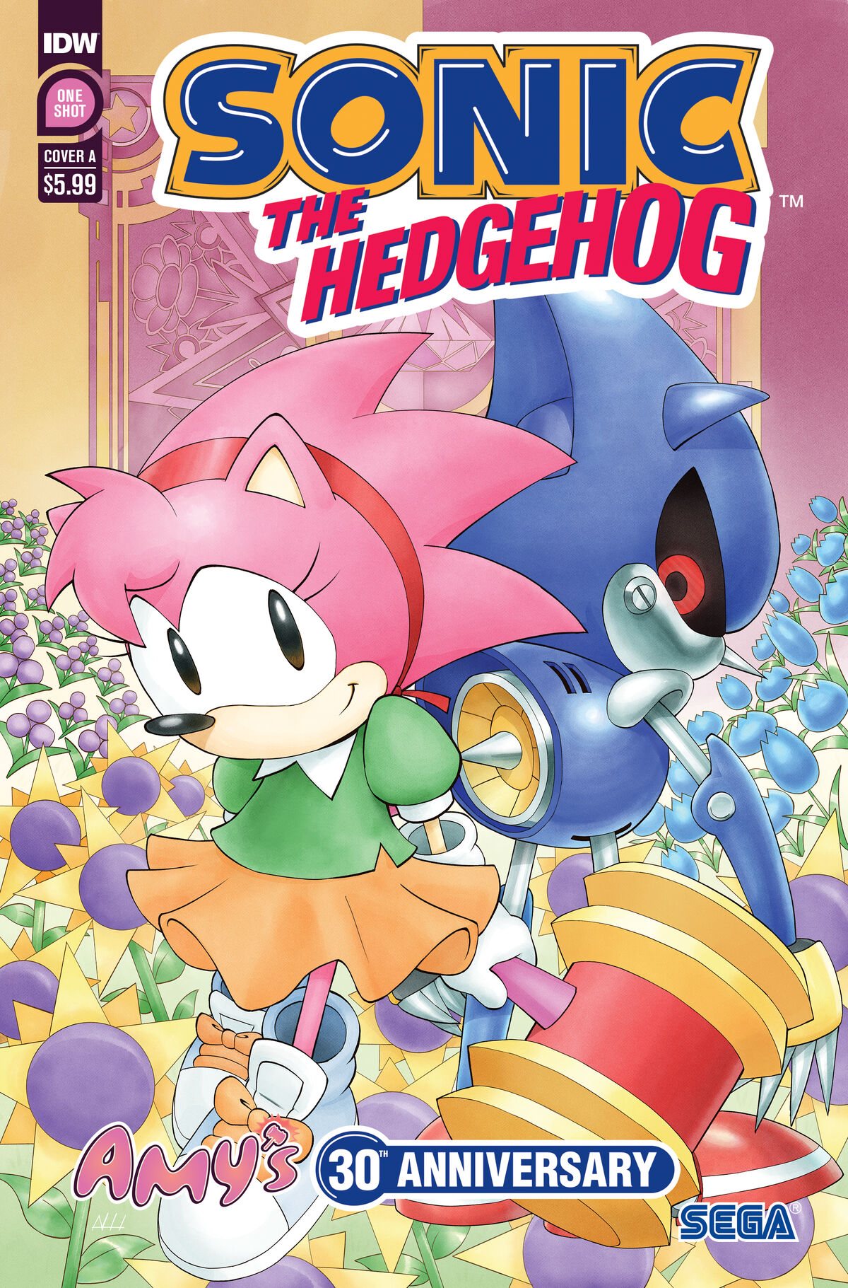 Sonic giving flowers to Amy  Sonic and amy, Hedgehog movie, Sonic