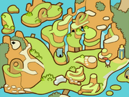 Minimap of the Green Hill Zone