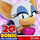 Sonic 20th Anniversary Twitter icon