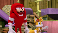 SB S1E50 Knuckles Tails agree
