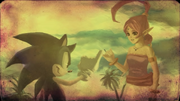 Sonic y Shahra promesa