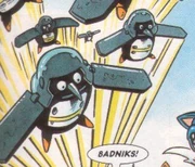 Penguinator w Sonic the Comic