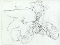 Idea sketches for Sonic Heroes
