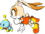 Cream the Rabbit y Cheese