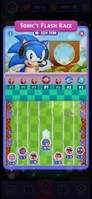 Sonic's Flash Race in Angry Birds Dream Blast
