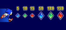 Crystals in Sonic Runners