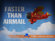 Faster Than Airmail