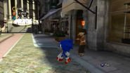 Aida in Spagonia's Town Stage on the Xbox 360/PlayStation 3 version of Sonic Unleashed.