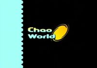 Chao World Title Card Tails Version