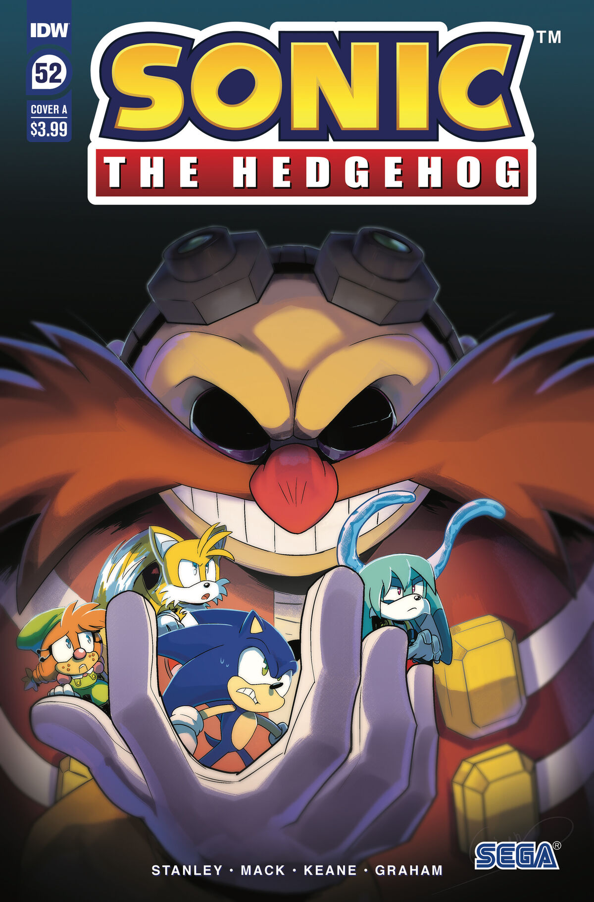 IDW Sonic the Hedgehog Issue 52, Sonic Wiki Zone