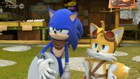 SB S1E20 Sonic Tails annoyed