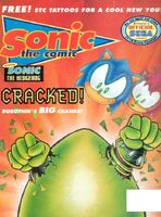 Sonic the Comic #22 (April 1994). Art by Carl Flint.