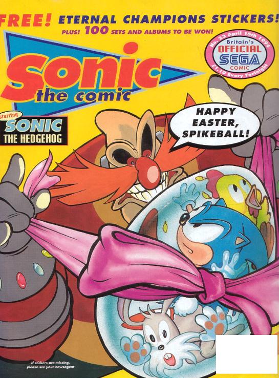 Sonic the Comic Issue 80, Sonic Wiki Zone