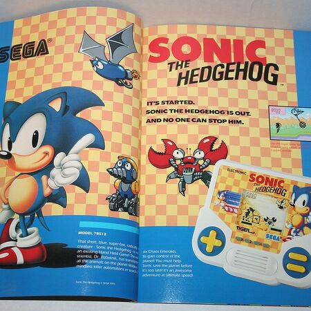 sonic 2 tiger handheld