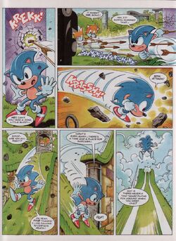 Sonic the Comic #33 VG ; Fleetway Quality