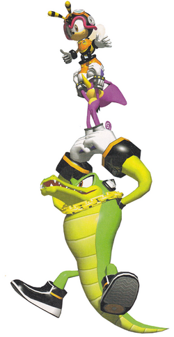 team Chaotix - Sonic modern figures #artwork