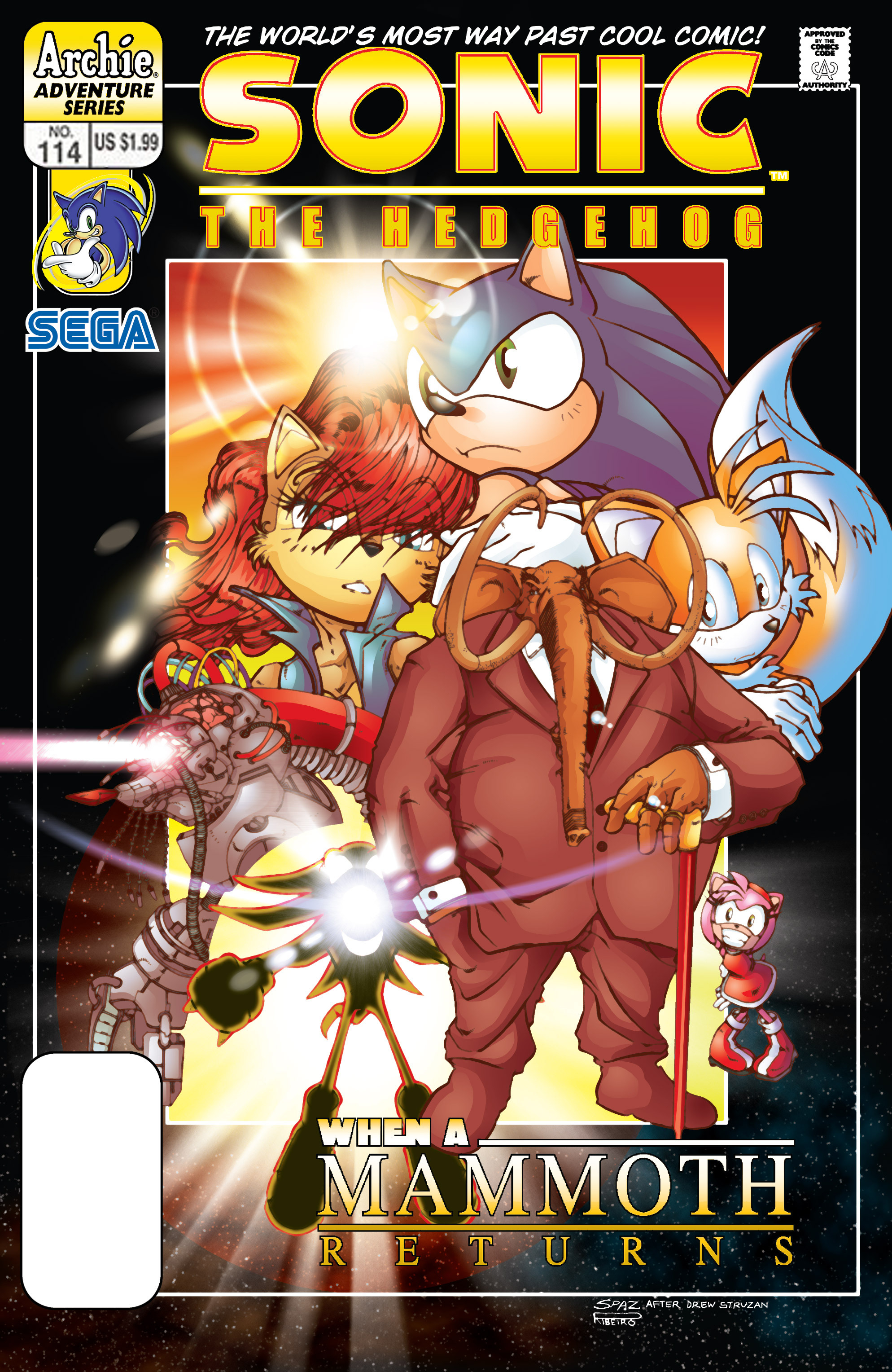 Solicitations for IDW Sonic the Hedgehog Issue 44 - Tails' Channel