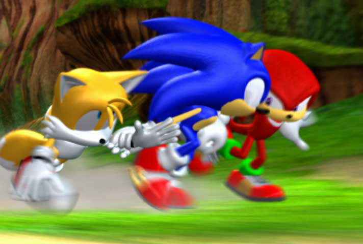 Sonic Heroes, sonic Drivein, thunder, sonic The Hedgehog