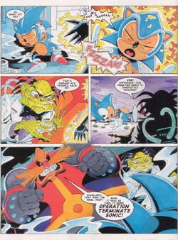 Sonic the Comic #174A FN; Fleetway Quality | Hedgehog with space spinner  bonus 