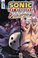 Sonic the Hedgehog: Tangle and Whisper #3 (October 2019, cover RI). Art by Priscilla Tramontano.