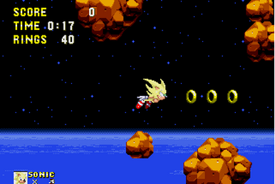 Sonic 3 AIR Fleetway Super Sonic 