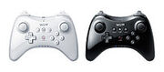 Wii U Pro white black