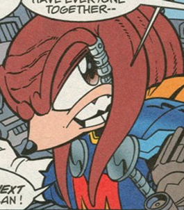 SONIC The HEDGEHOG Comic Book #141 December 2004 KNUCKLES JULIE SU