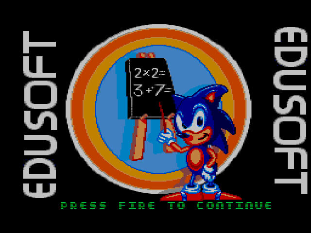 Sonic 1 SMS vs Sonic Edusoft