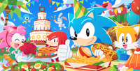 Bonus "Surprise" image from Sonic Origins Plus.