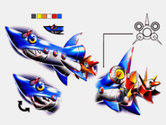 Concepto de Jawz en Sonic Colors