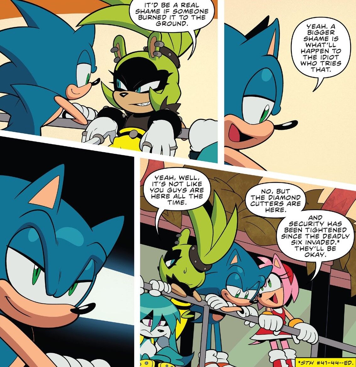 Sonic The Hedgehog IDW (#1-67) - Read Comic Online Sonic The