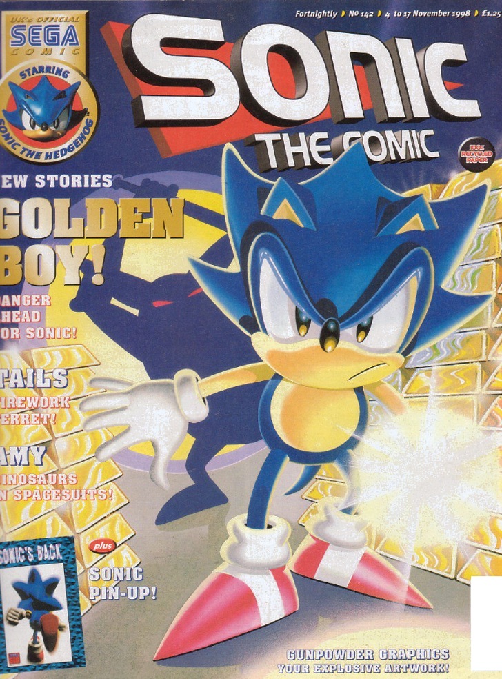 Sonic the Comic #14 VG; Fleetway Quality, low grade - Hedgehog - we  combine shi