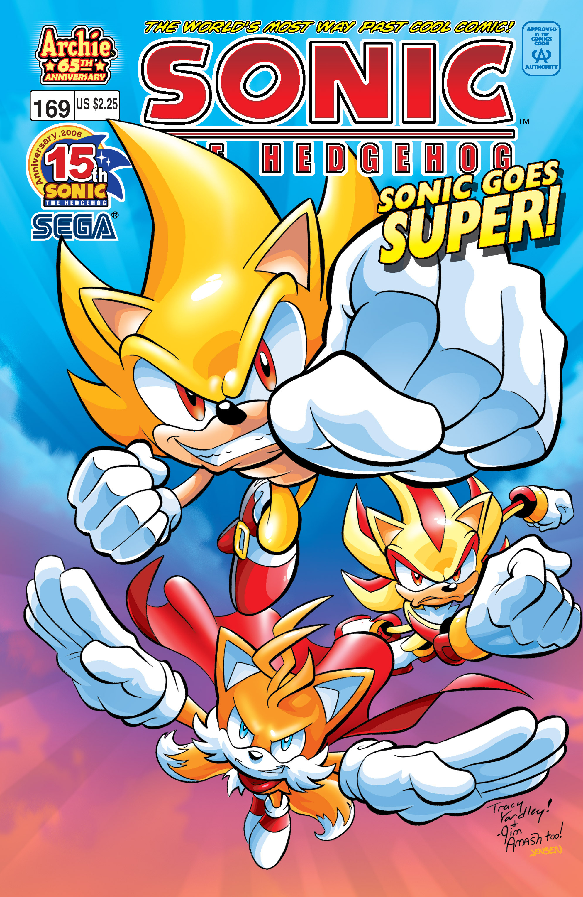 Super Sonic (Sonic the Comic) - Sonic Retro